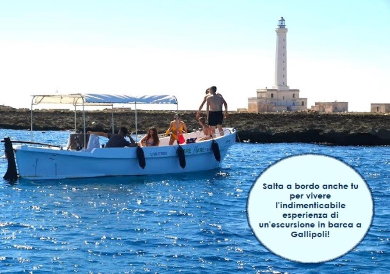 Accomodation Sul Mare Villa Gallipoli Eksteriør billede